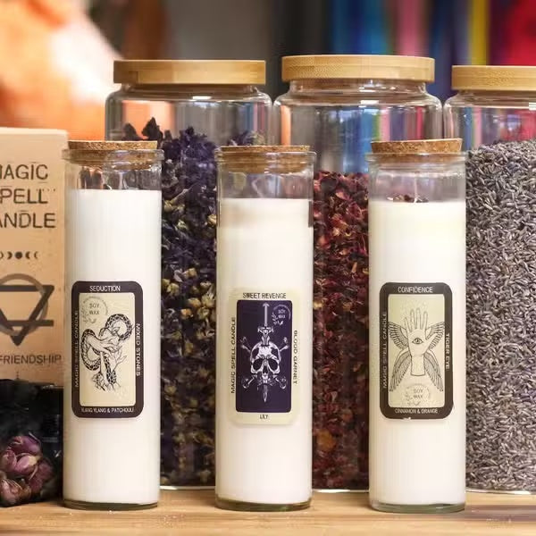 Lumanari magice de purificare