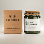 Natural, handmade soy candle - Wild Lavender