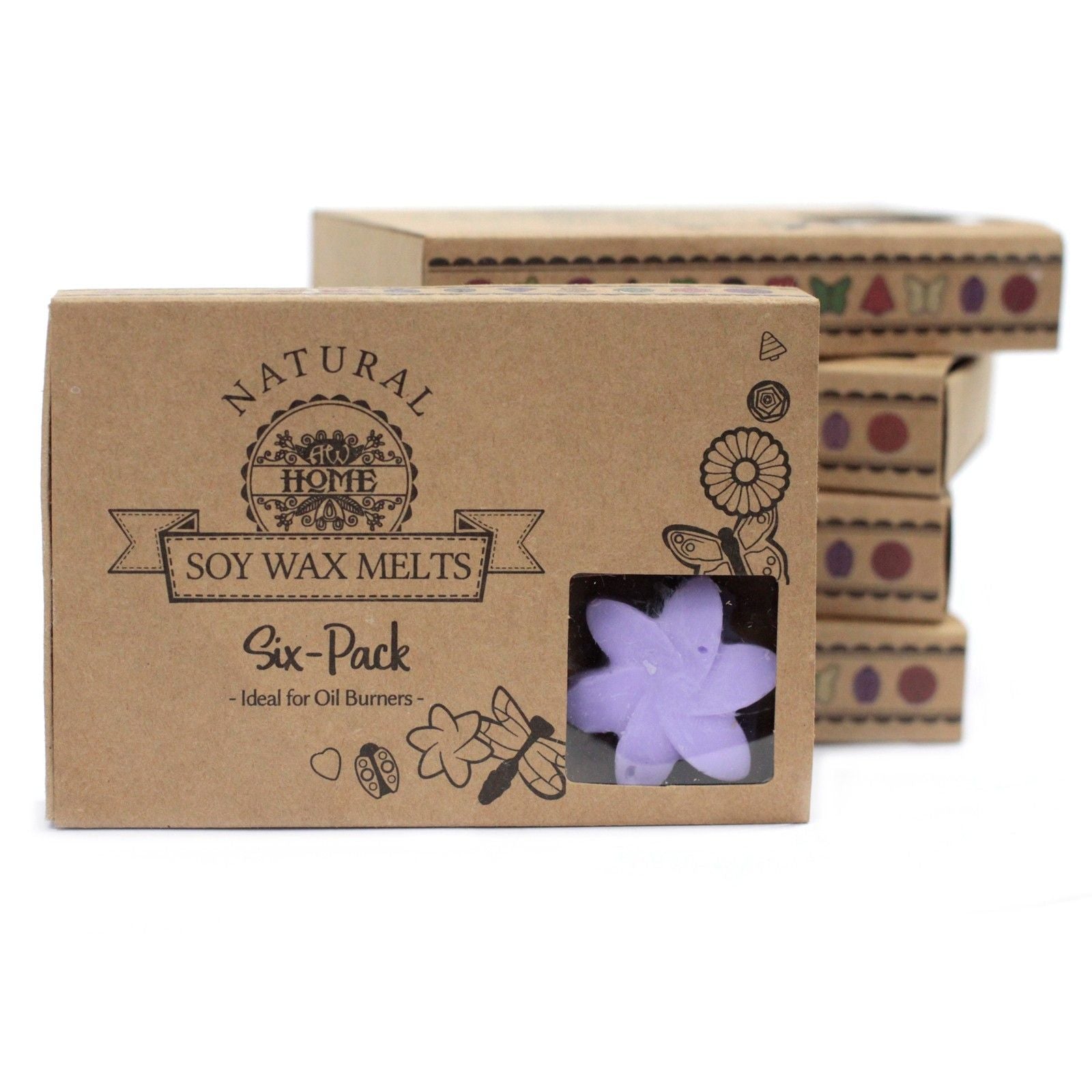 Set cadou de 6 bucati de ceara parfumata - Lavanda