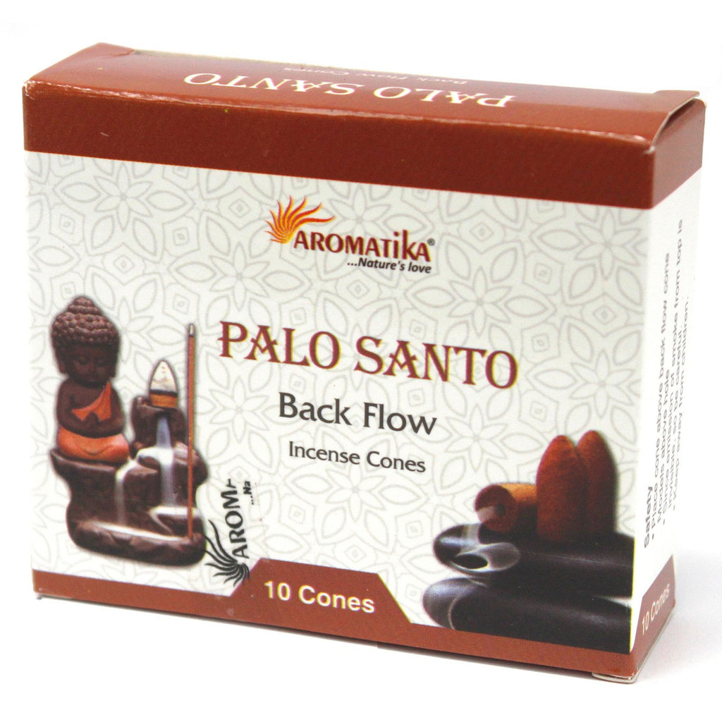 Conuri de tămâie Aromatica Backflow - Palo Santo