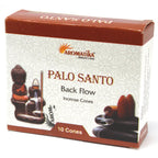Conuri de tămâie Aromatica Backflow - Palo Santo