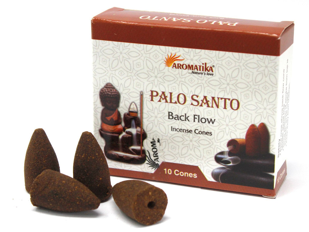 Conuri de tămâie Aromatica Backflow - Palo Santo