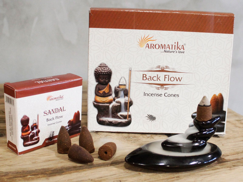Conuri de tămâie Aromatica Backflow - Palo Santo