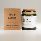 Natural, handmade, soy wax candle - Figs and Blackcurrant