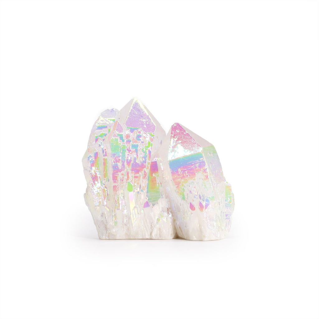 Cuarț natural intensificat - Cuarț Aura Angel (aprox. 7-10 cm)
