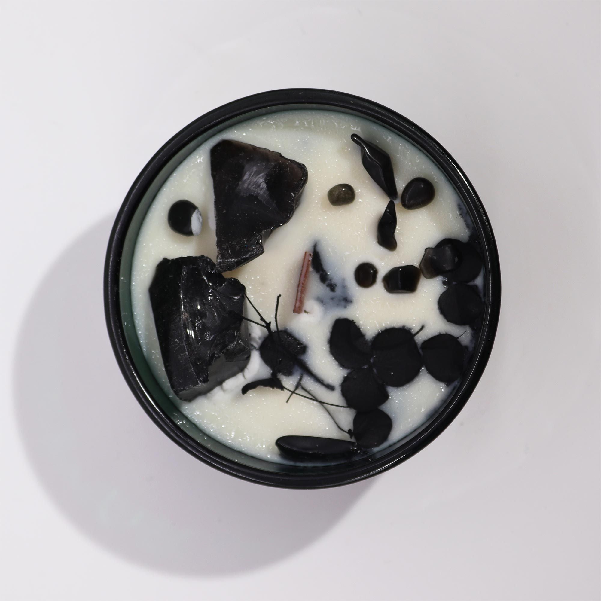 Lumânare Magică cu Flori și Cristale - Regele Săbiilor