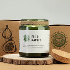 Natural, handmade, soy wax candle - Figs and Blackcurrant