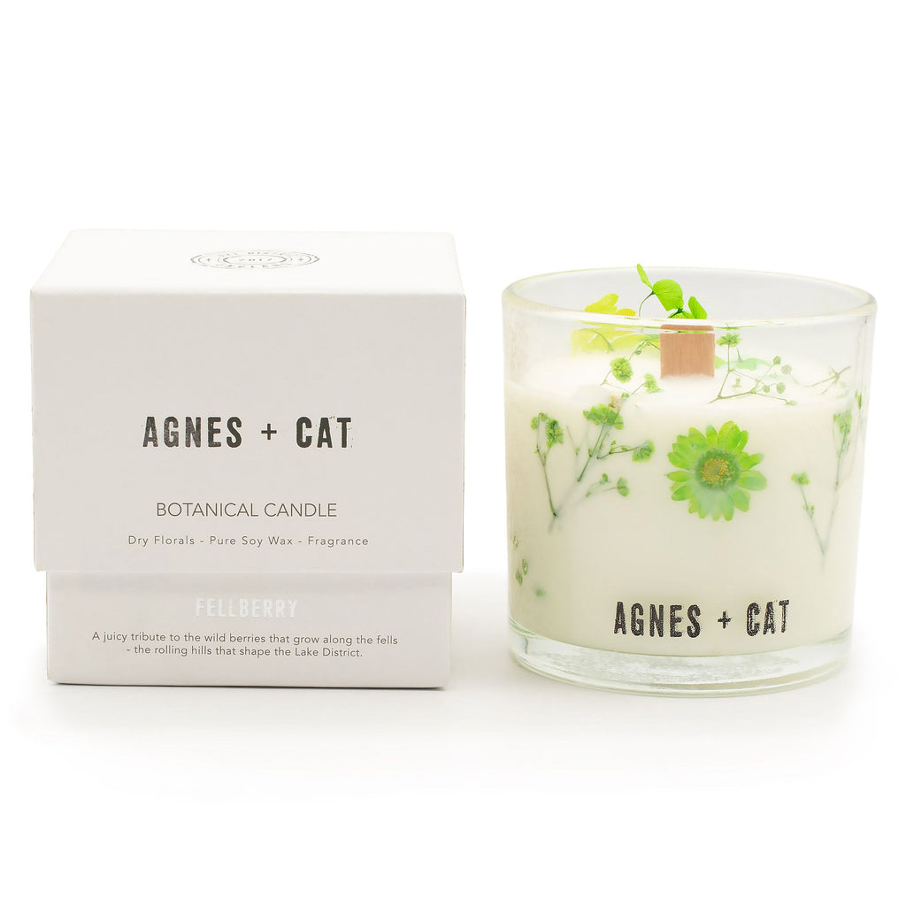 Botanical Soy Wax Candle - Blueberry