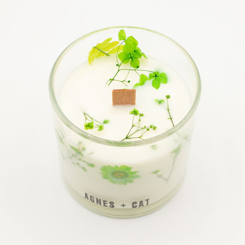 Botanical Soy Wax Candle - Blueberry