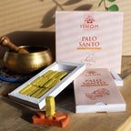 Pachet de 15 cărămizi de tămâie cu arzător inclus - Palo Santo