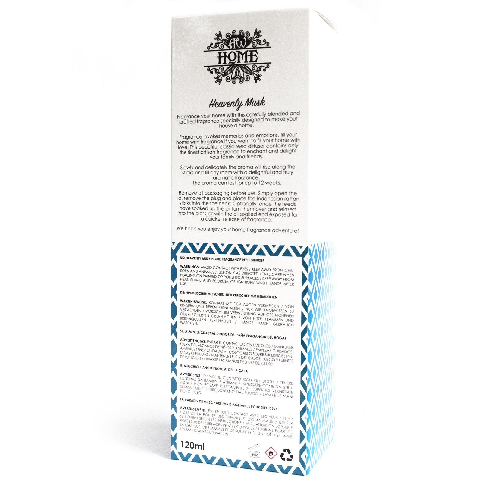 Difuzor cu betisoare 120 ml - Mosc