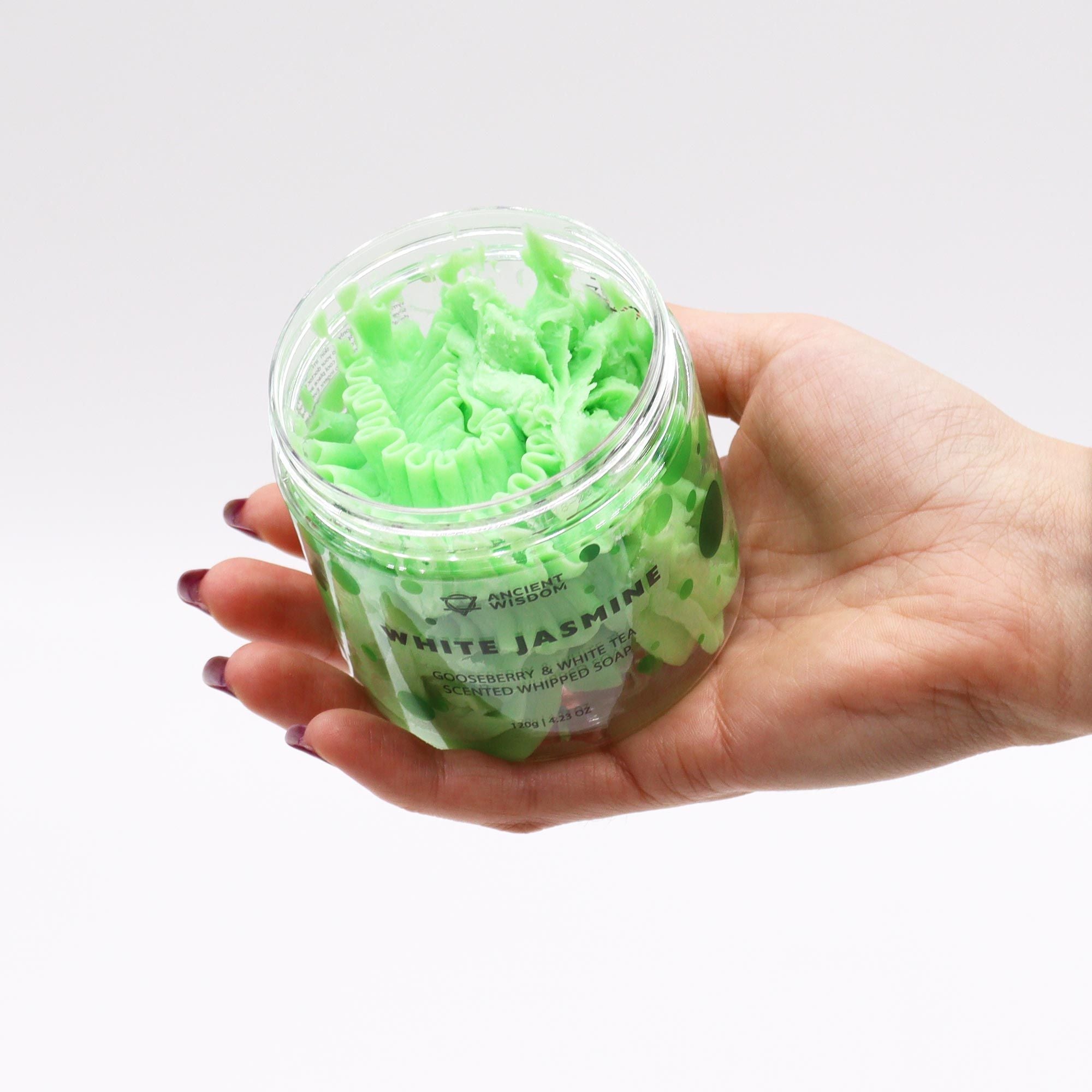 Săpun frișcă - Agrișe și ceai alb