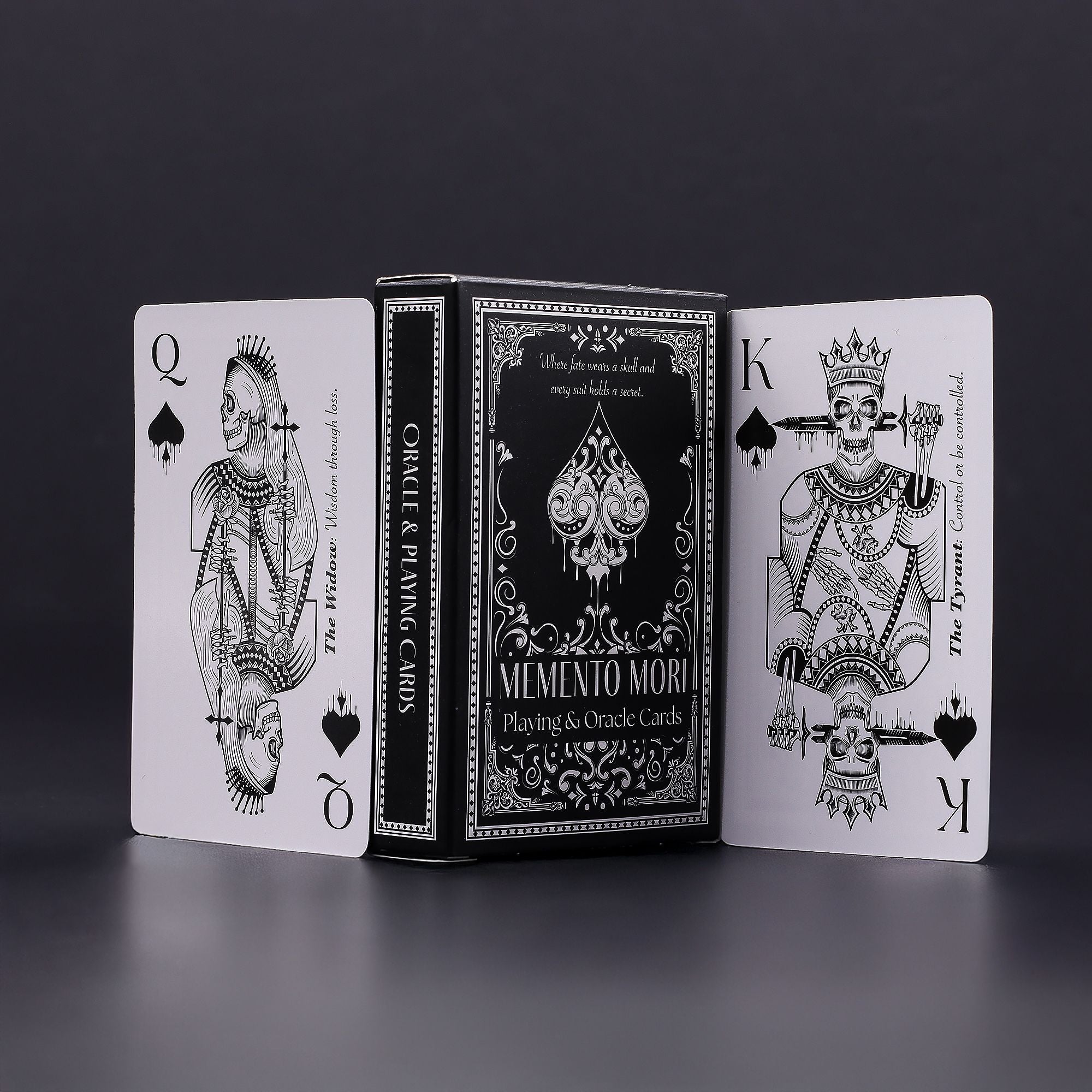 Set gotic de cărți de joc / oracol - Memento Mori