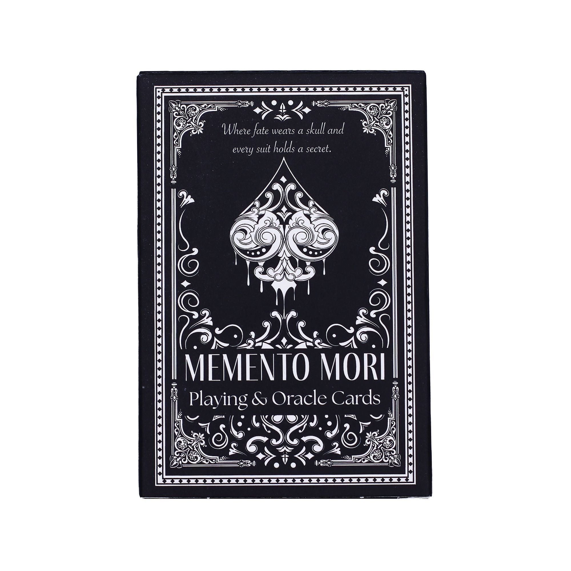 Set gotic de cărți de joc / oracol - Memento Mori