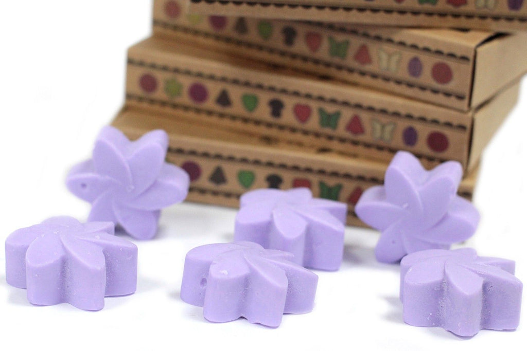 Set cadou de 6 bucati de ceara parfumata - Lavanda