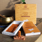 Pachet de 15 cărămizi de tămâie cu arzător inclus - Lemn de santal