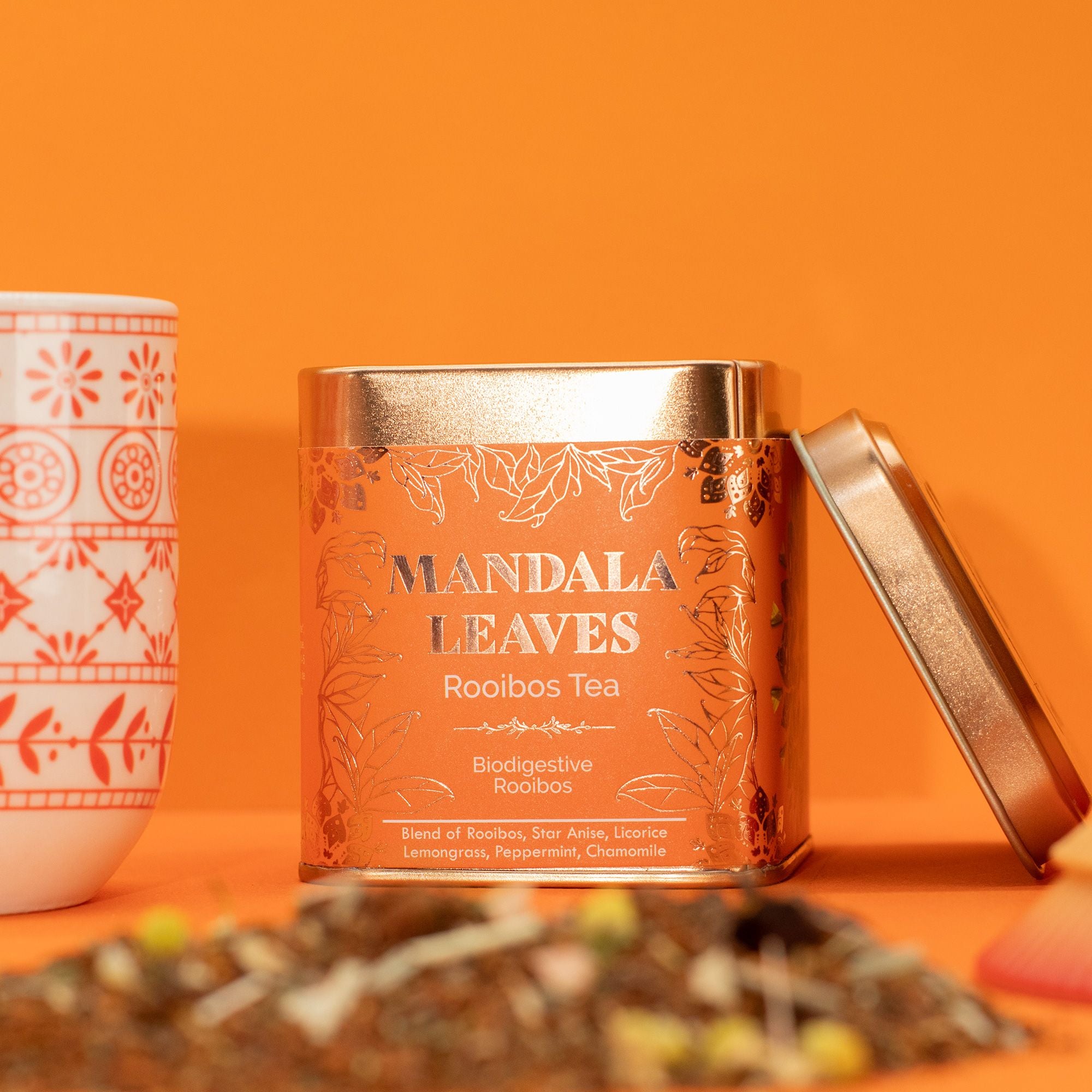 Ceai organic Rooibos pentru digestie - 50g