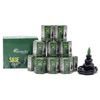 Pachet conuri de tămâie Masala Backflow - Salvie