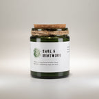 Natural, handmade, soy wax candle - Sage and Mint Wood