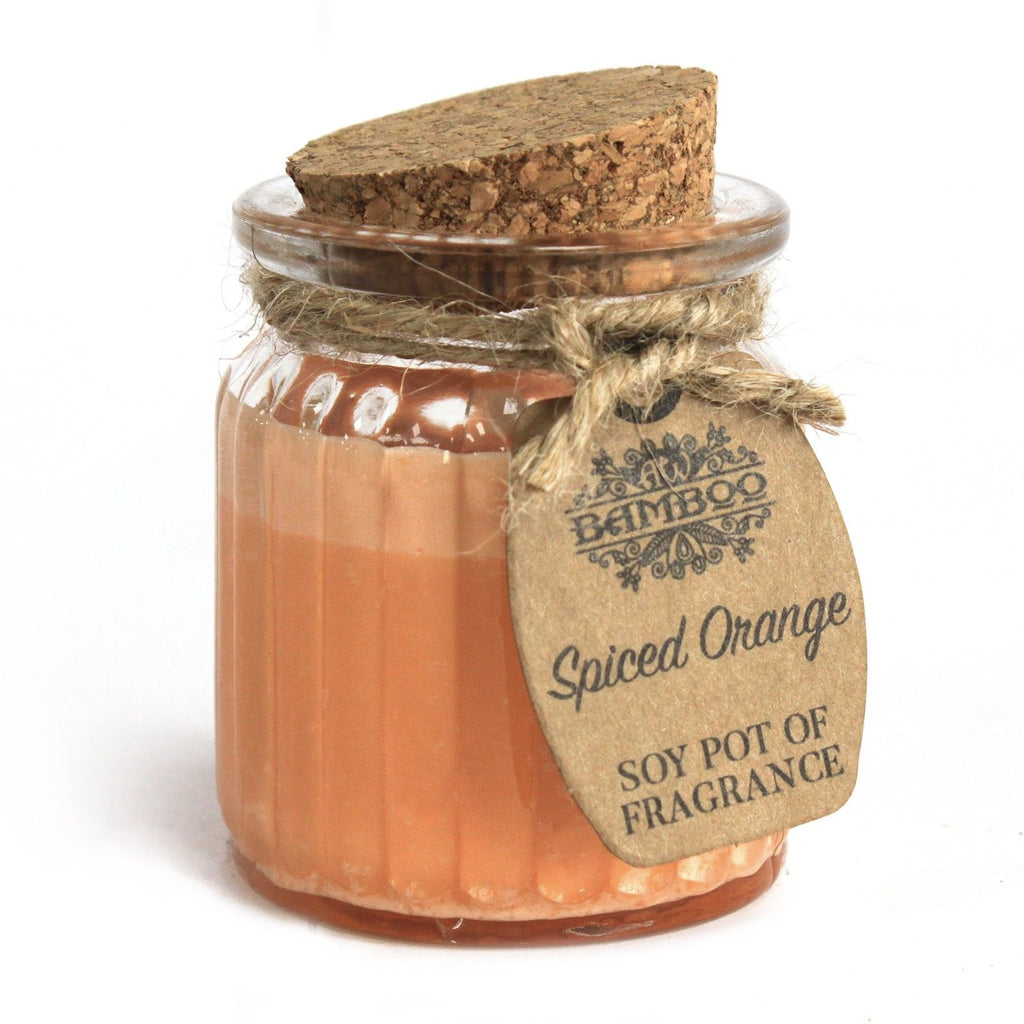 Scented soy candle - Spiced orange