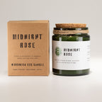 Natural, handmade soy candle - Rose of the Night
