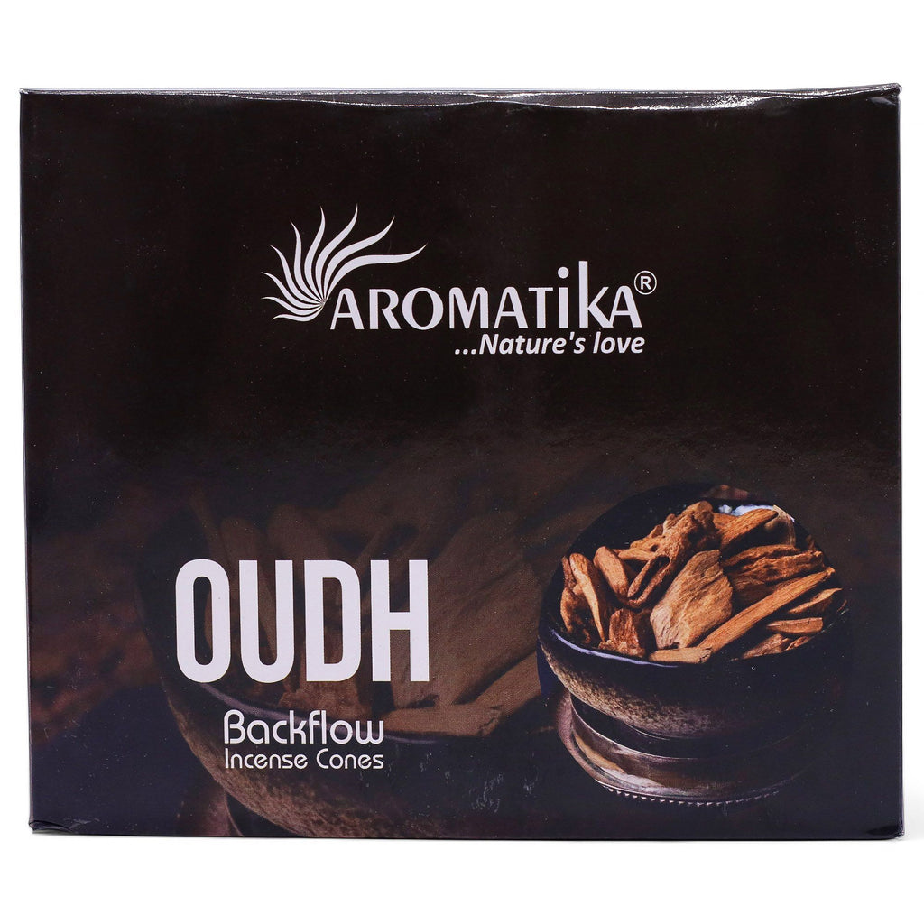 Pachet conuri de tămâie Masala Backflow - Oud