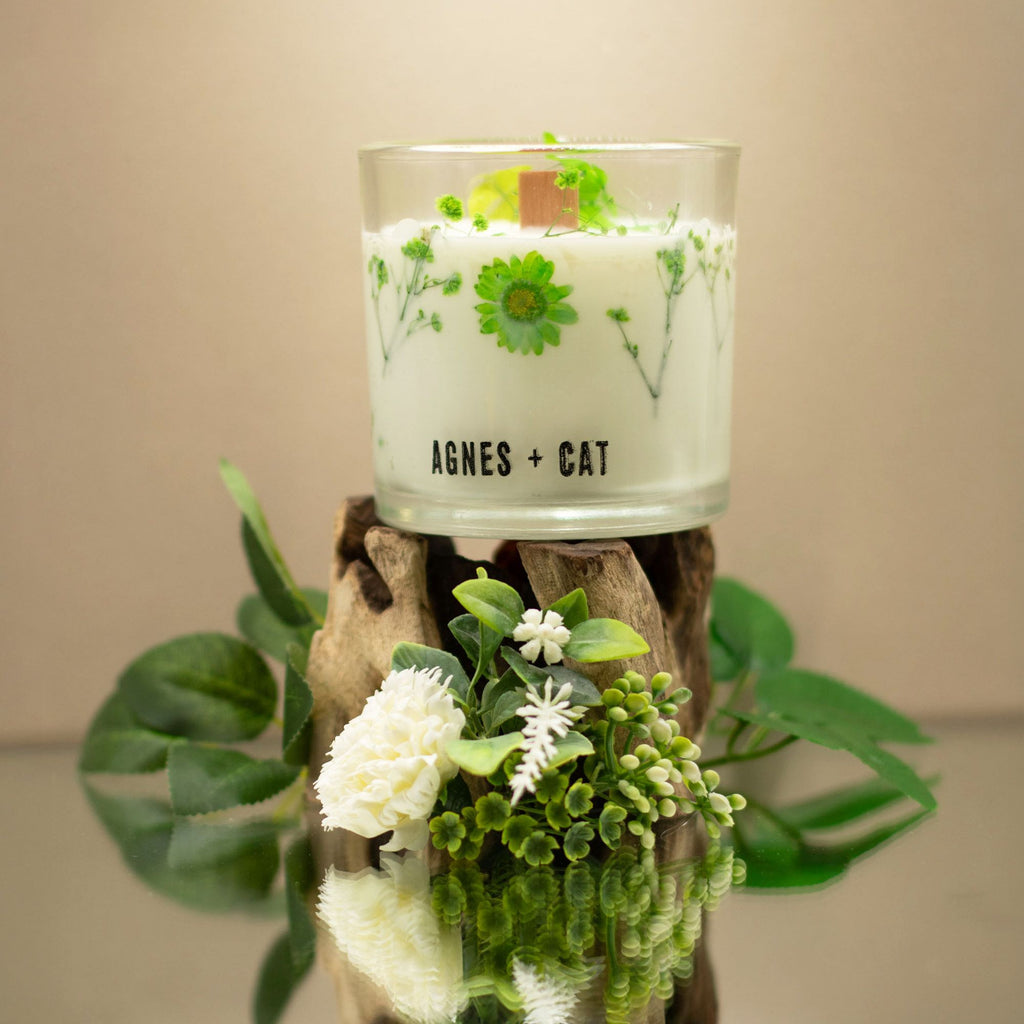 Botanical Soy Wax Candle - Blueberry