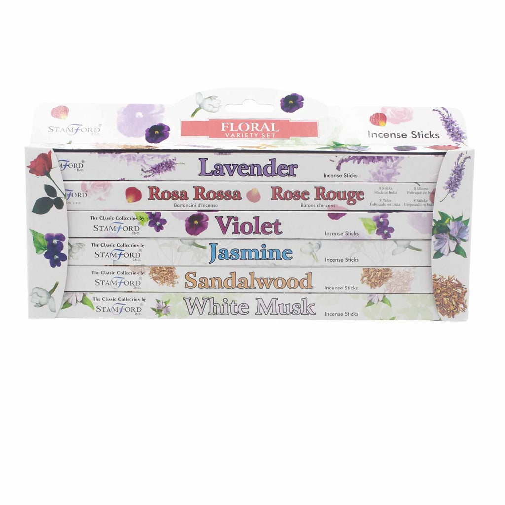 Set cadou cu tămâie Stamford - Floral
