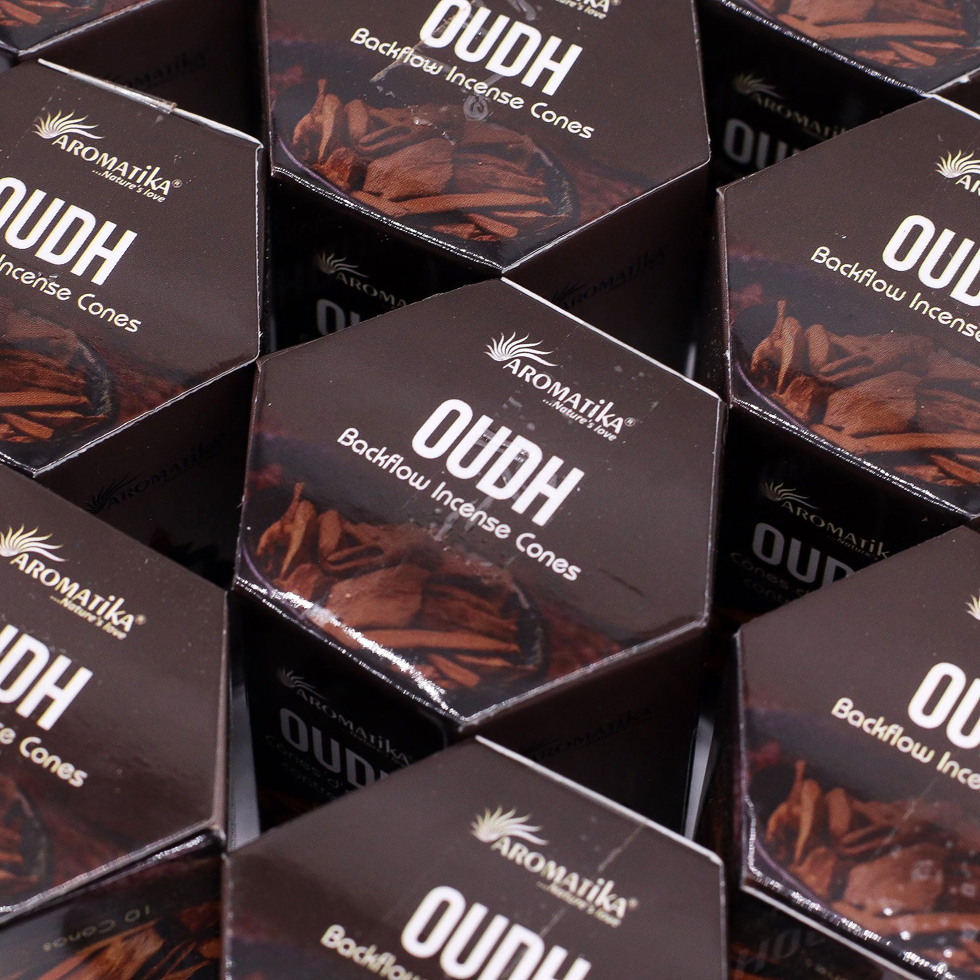 Pachet conuri de tămâie Masala Backflow - Oud
