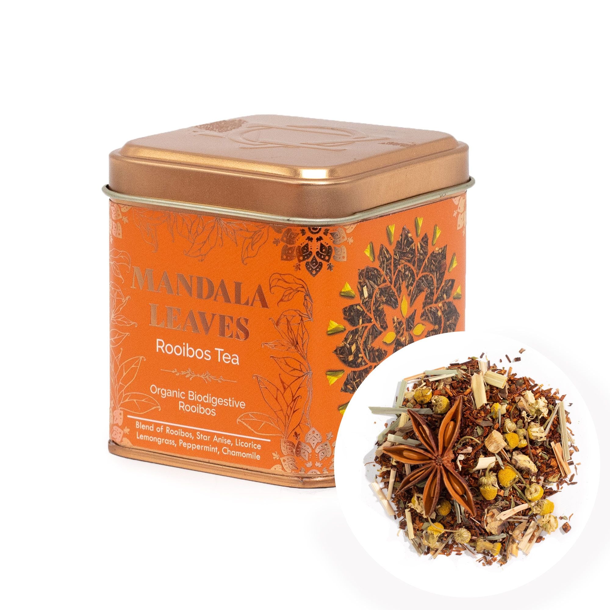 Ceai organic Rooibos pentru digestie - 50g