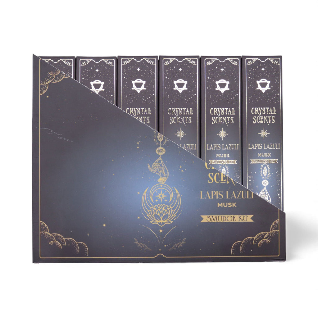 Tămâie parfumată cu cristale de lapis lazuli - Mosc