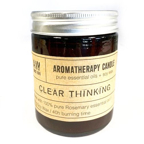 Aromatherapy candle made from natural soy wax, 200g - Clear Thinking