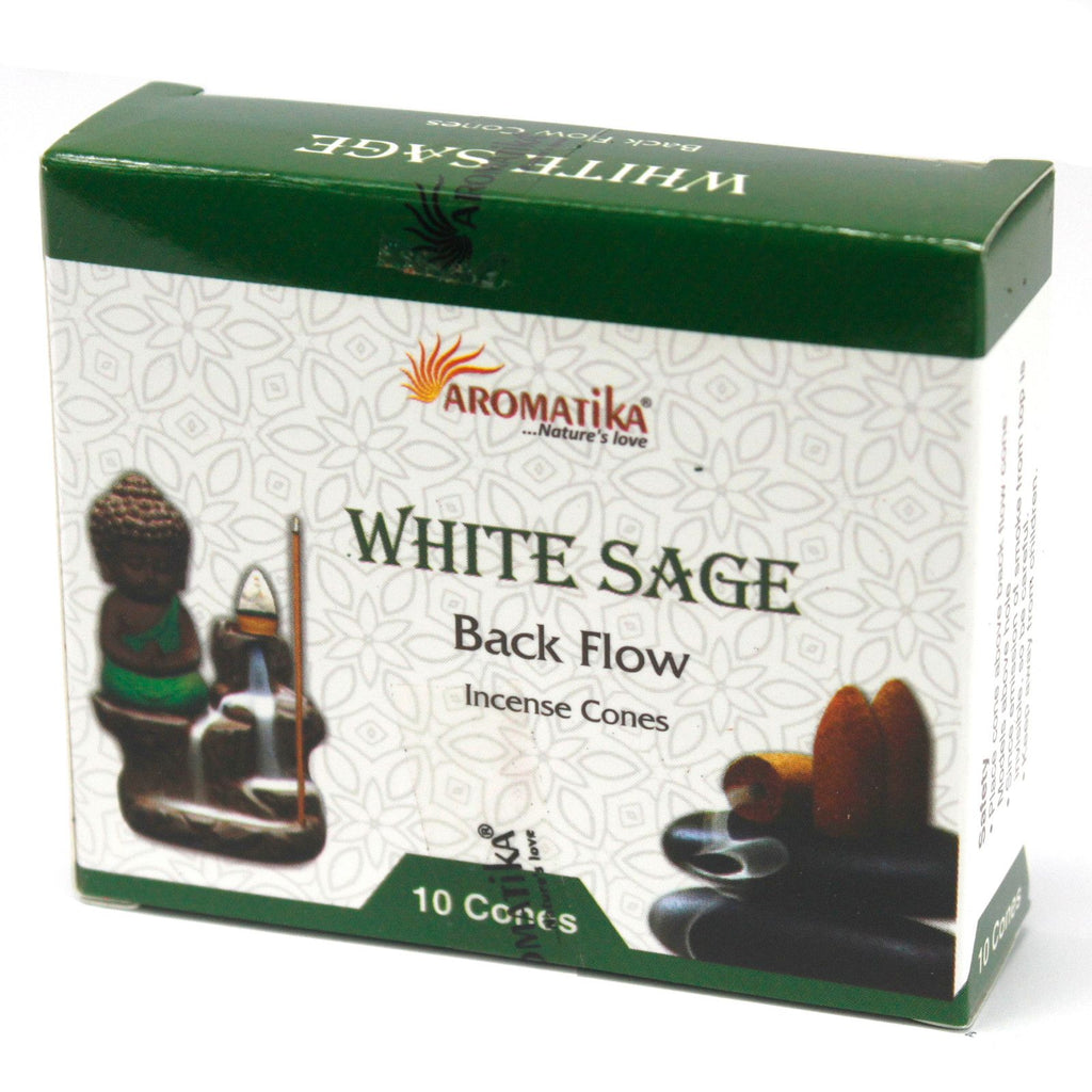 Conuri de tămâie Aromatica Backflow - Salvie