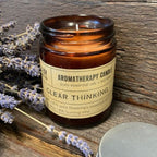 Aromatherapy candle made from natural soy wax, 200g - Clear Thinking