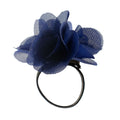 Inel difuzor de parfum, în formă de floare - Bleumarin