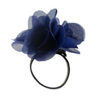 Inel difuzor de parfum, în formă de floare - Bleumarin