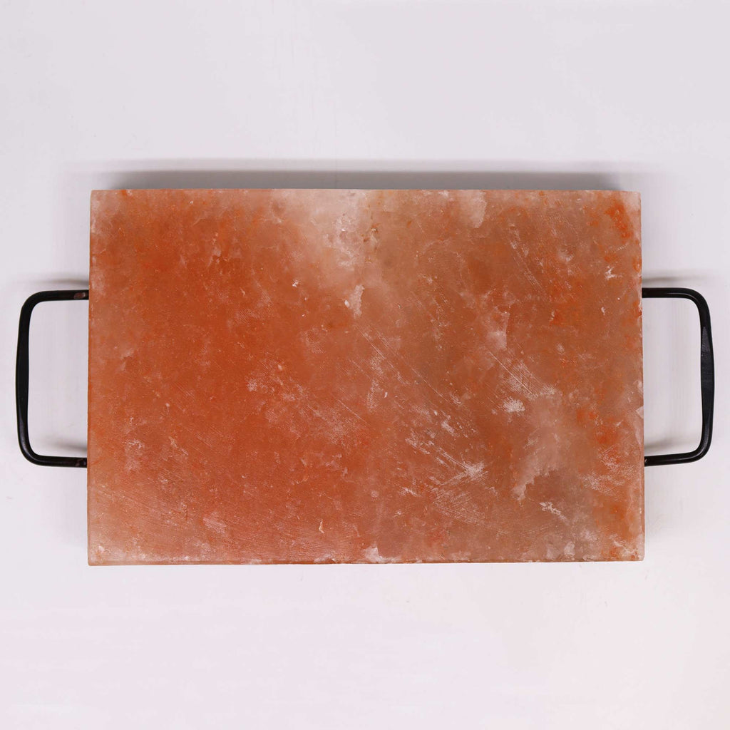 Platou bloc din sare de Himalaya, pentru gătit - 30x20x5cm