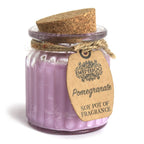 Scented soy candle - Pomegranate