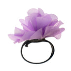 Inel difuzor de parfum, în formă de floare - Lila