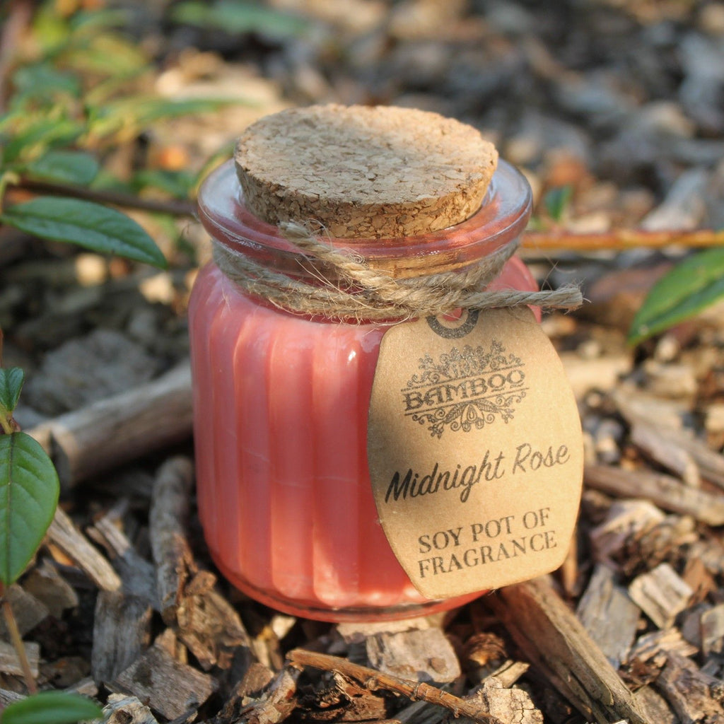 Scented soy candle - Night Rose