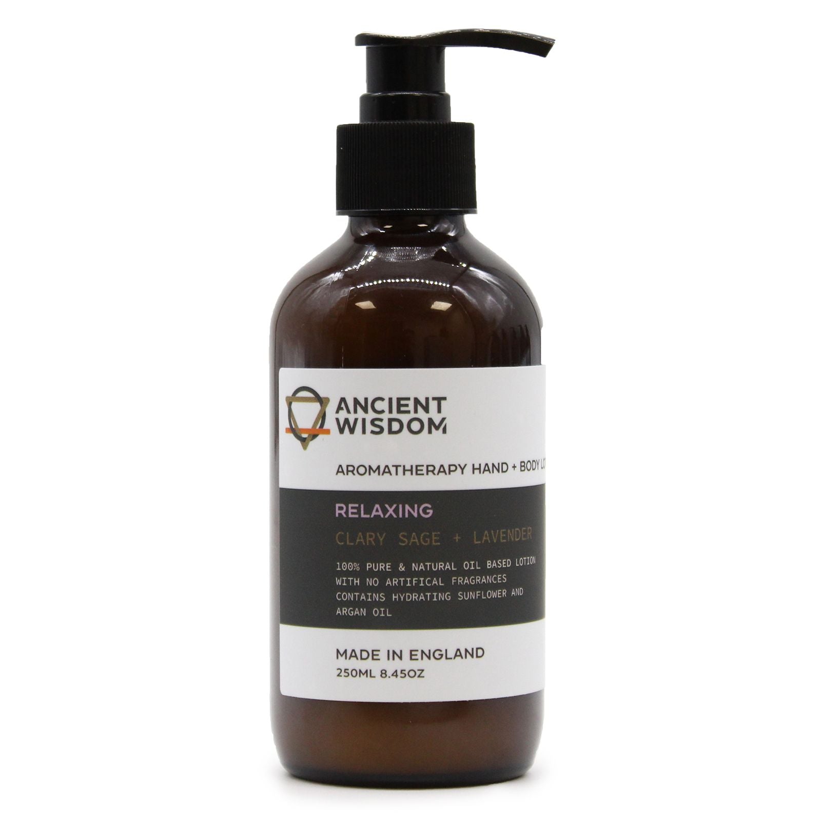 Loțiune de mâini și corp cu salvie și lavandă 250 ml